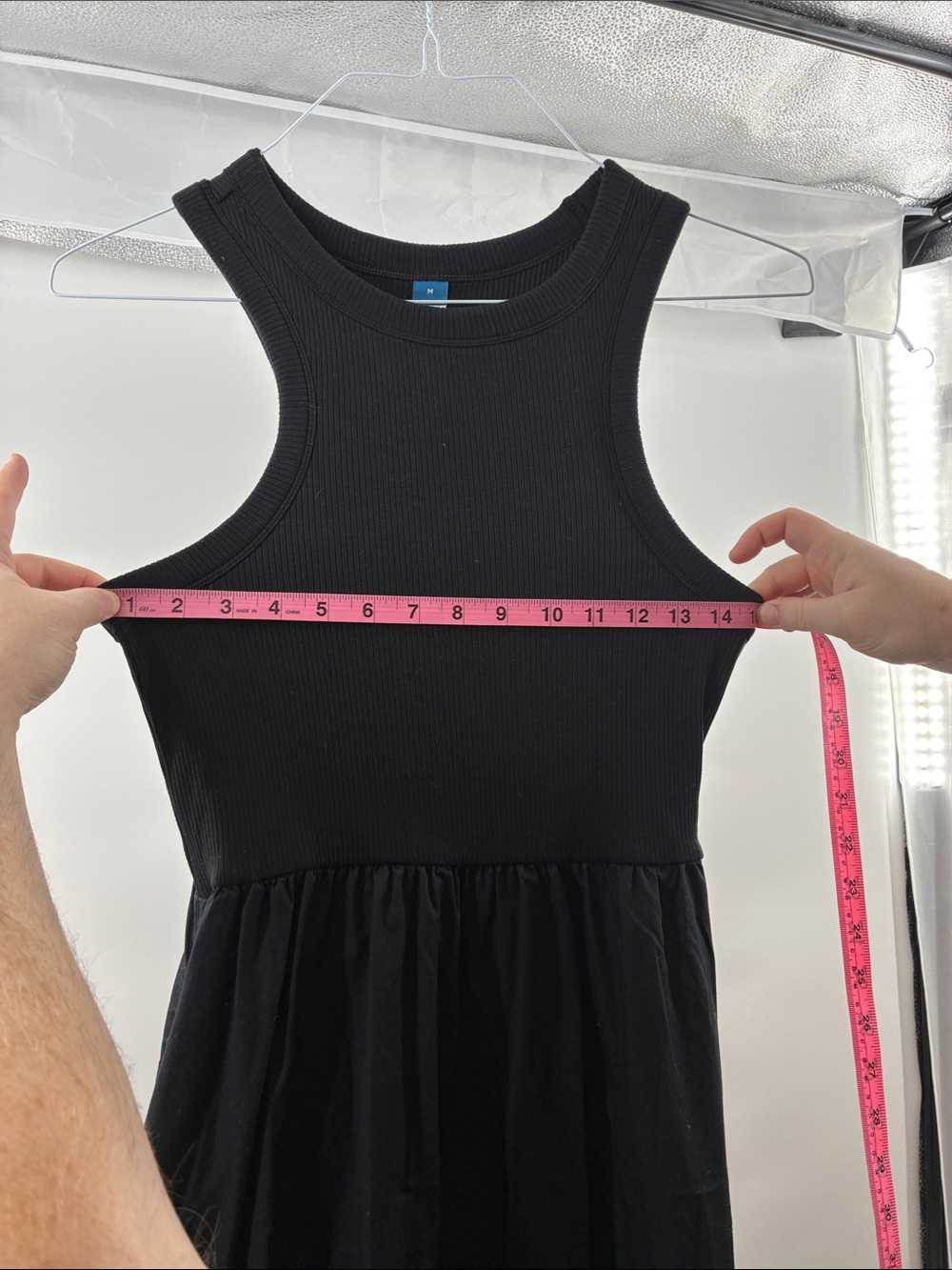 Old Navy Black Sleeveless Maxi Dress - Picture 2 of 5